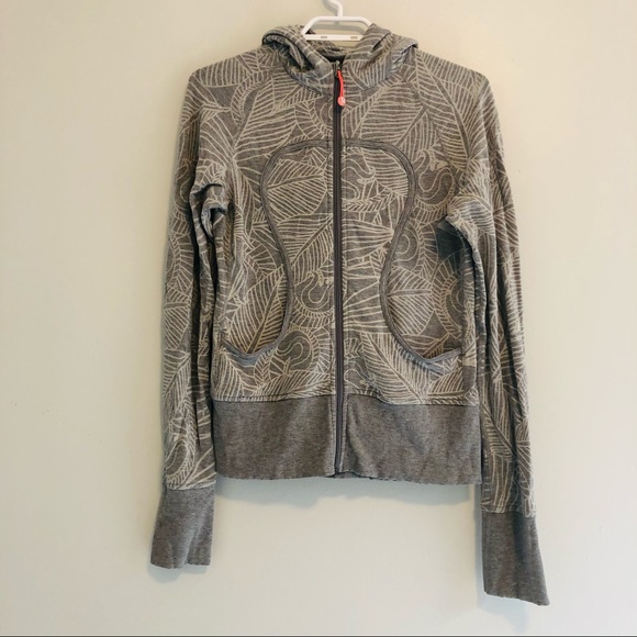 Lululemon Grey Hoodie with Symbol Design - Picture 2 of 5
